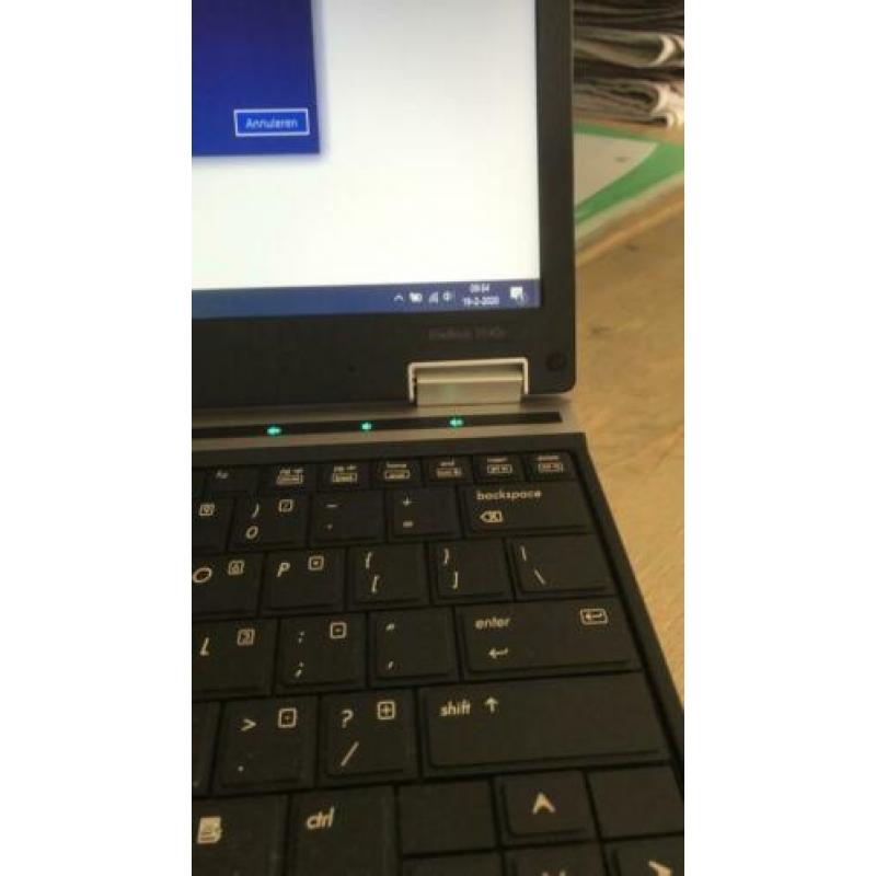aangeboden/hp elitebook 2540p/12,1 inch/lcd /i5 processor.