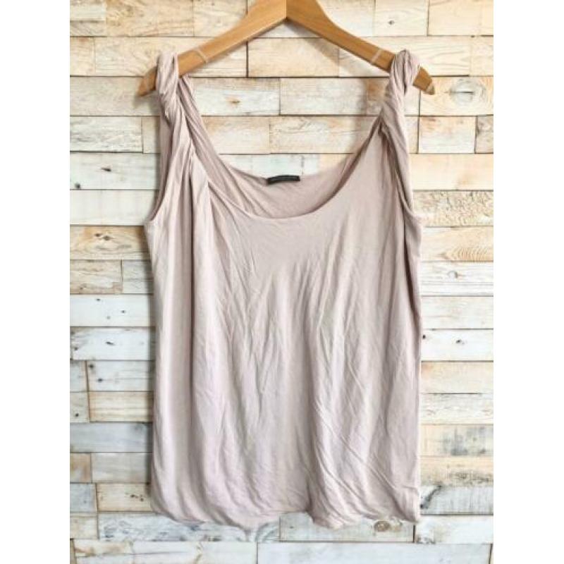 Alexander McQueen lichtroze top, maat 42 - wyp