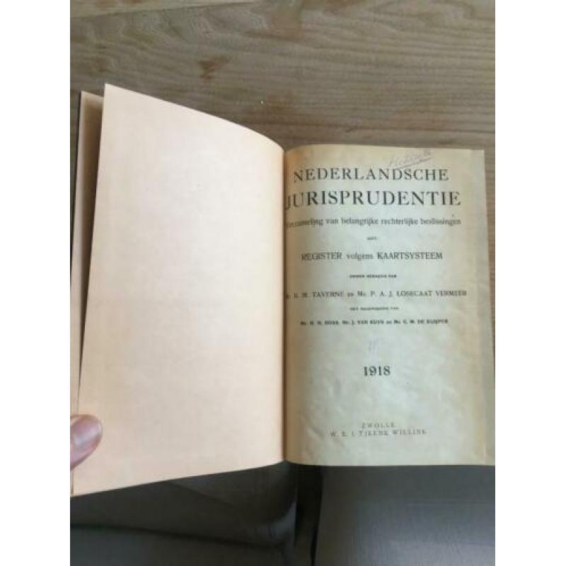 Nederlandse Jurisprudentie (NJ) 1913 t/m 1944