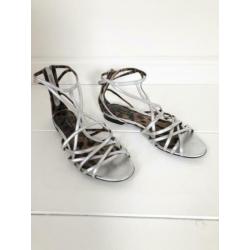 Dolce & Gabbana sandalen zilver, maat 39 - NP 595,- deloox
