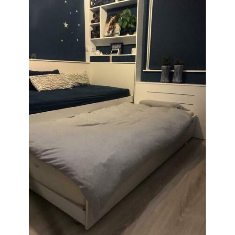 Ikea odda flaxa bed + onderschuif bed gedemonteerd