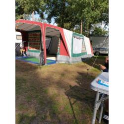6 persoons retro bungalow tent