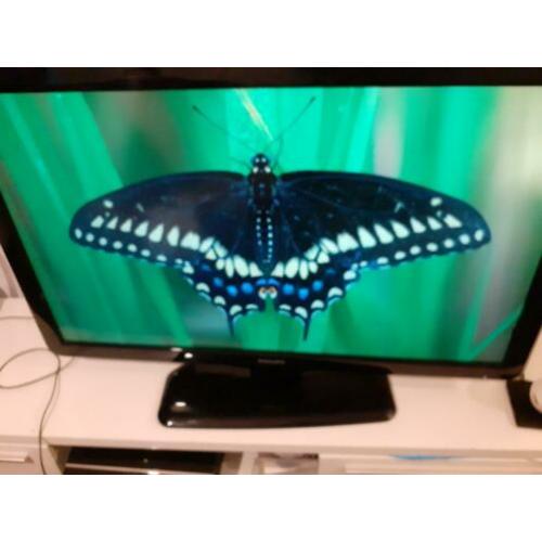 Philips lcd led tv 107 cm beeld
