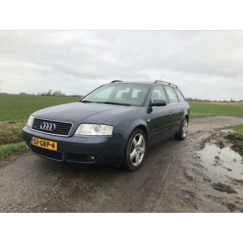 Audi A6 3.0 Avant Quattro 162 KW AUT 2004 Blauw Nieuwe Apk