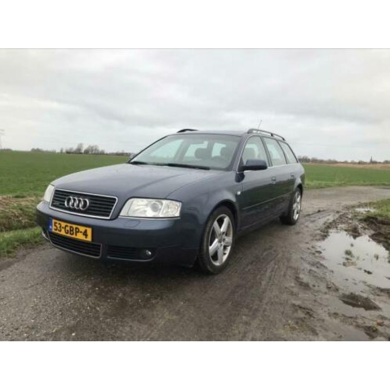 Audi A6 3.0 Avant Quattro 162 KW AUT 2004 Blauw Nieuwe Apk