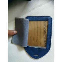 cowboy's bag blauw Large