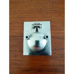 Luikring rvs 47 x 60 mm 10 stuks