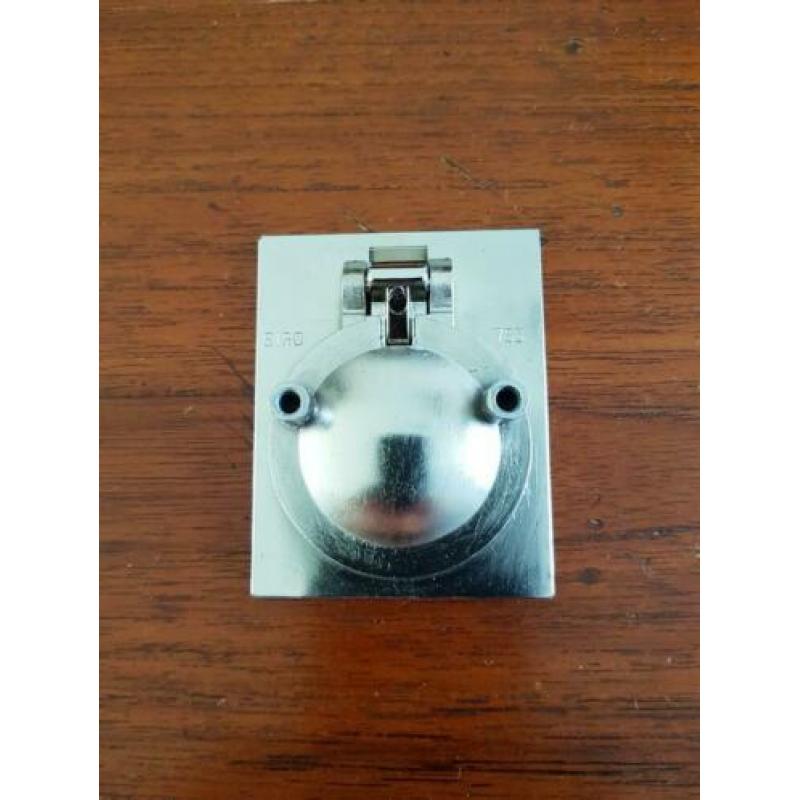 Luikring rvs 47 x 60 mm 10 stuks