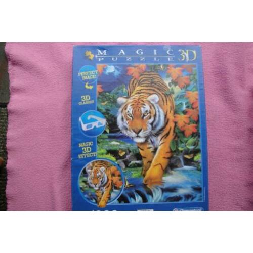 CLEMENTONI MAGIC 3D PERFECT IMAGE PUZZLE 1.000st. 3.95euro