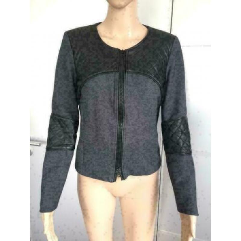 C377 Supertrash Set Maat M=38/40 jasje+rok mantelpak kostuum