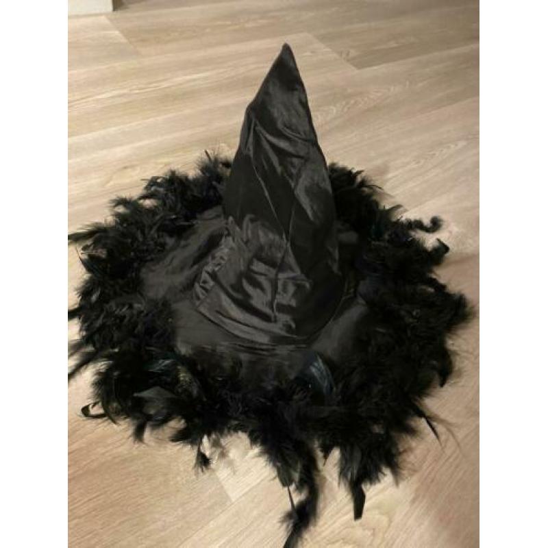 Heksenpak hoed en jurk