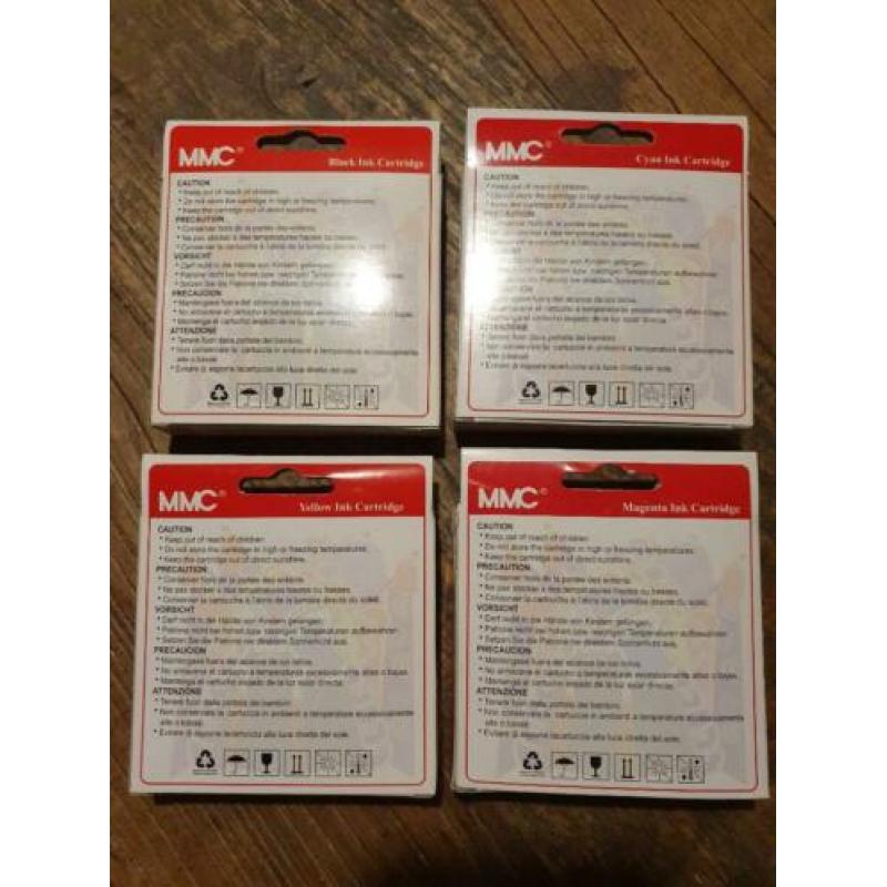 10 cartridges Brother printer inktjet LC-970BK en kleuren