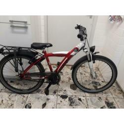jongensfiets Batavus Snake 24 inch 3 Nexus, red & white
