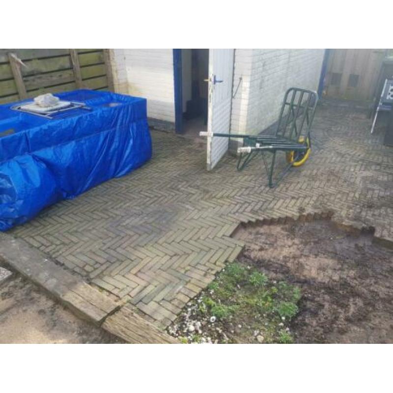 Klinkers gratis op te halen