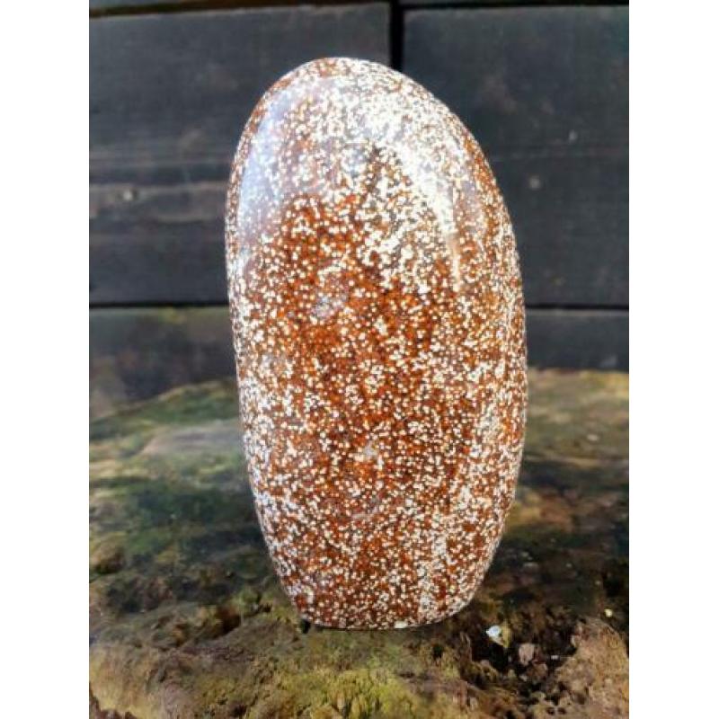 Sculptuur van oceaan jaspis 403 gram