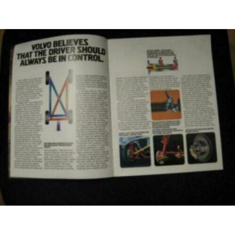 1980 Volvo The Driver's Car Brochure USA