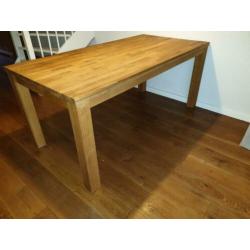 Eettafel eiken 180x90x78