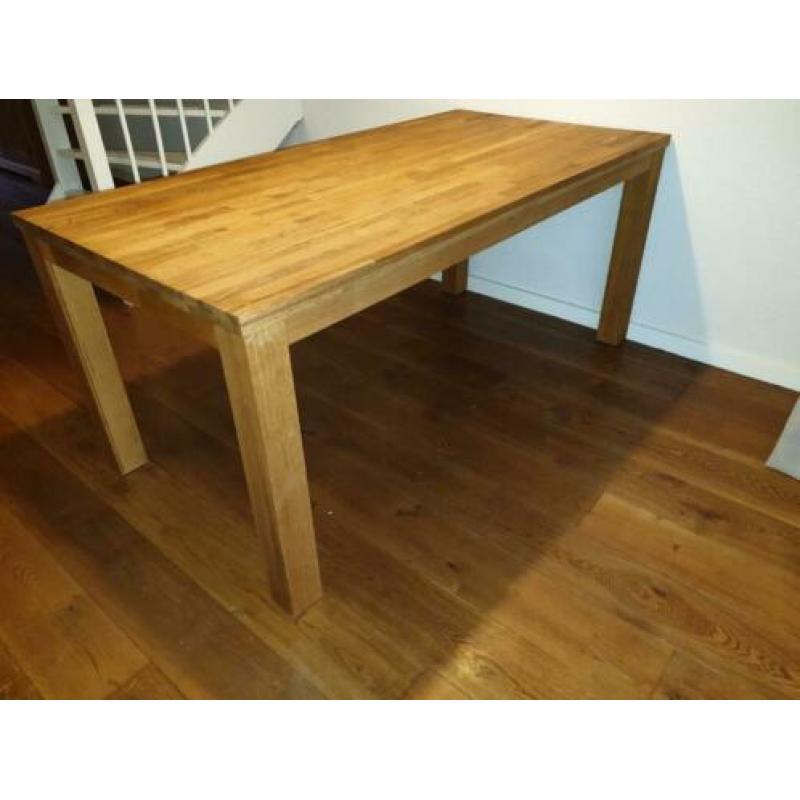 Eettafel eiken 180x90x78