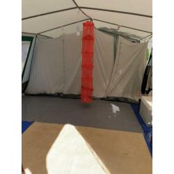 6 persoons retro bungalow tent