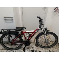 jongensfiets Batavus Snake 24 inch 3 Nexus, red & white