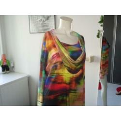 Mk36 KOOPJE! WITTEVEEN ZGAN VLOT GEKLEURD APART SHIRT L