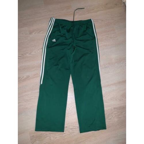 Adidas XL heren trainingsbroek groen