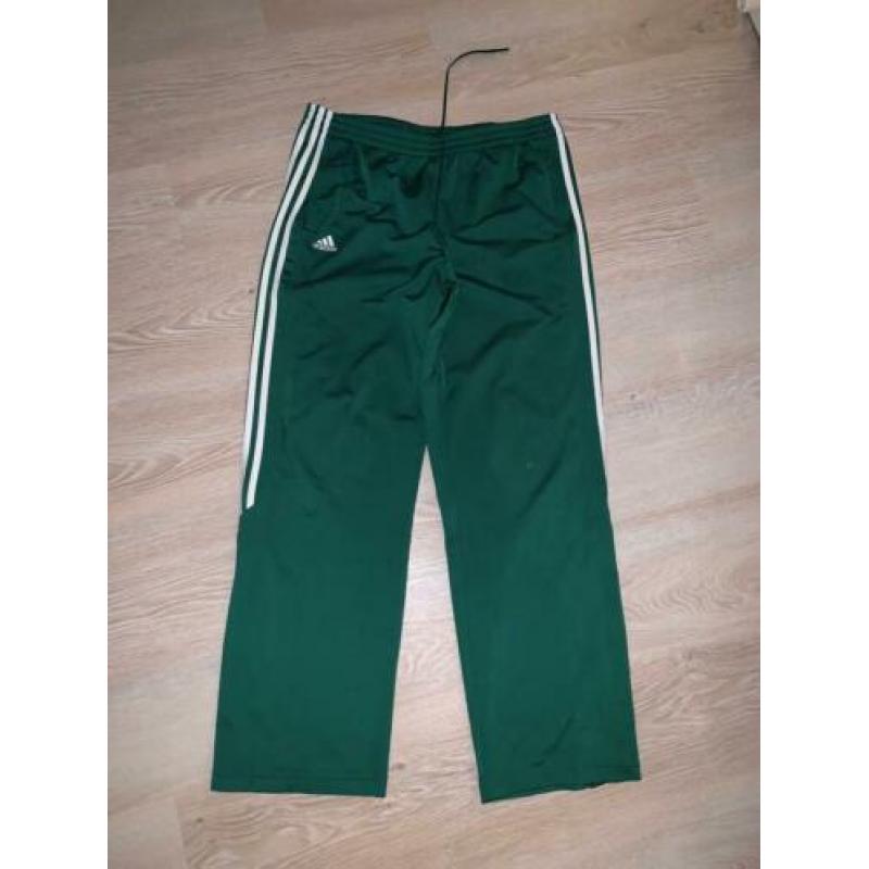 Adidas XL heren trainingsbroek groen