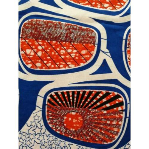 Afrikaanse Wax Stof | Vlisco | 90x120 cm