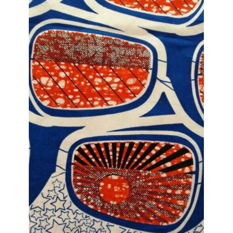 Afrikaanse Wax Stof | Vlisco | 90x120 cm