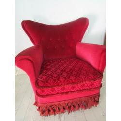Vintage Jaren 60 Klassieke Fauteuil
