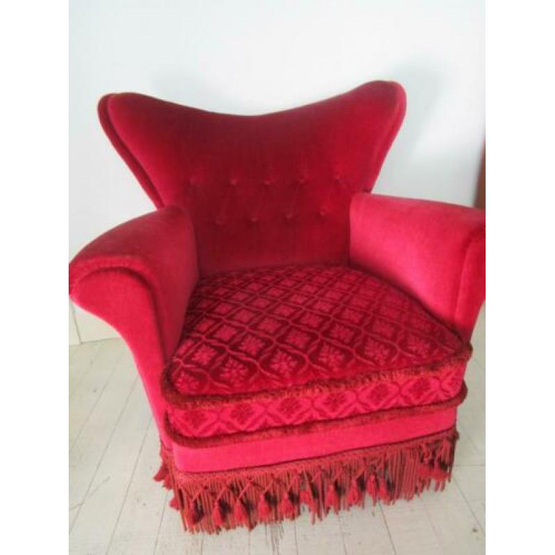 Vintage Jaren 60 Klassieke Fauteuil