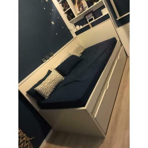 Ikea odda flaxa bed + onderschuif bed gedemonteerd