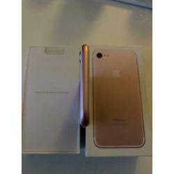 IPhone 7 roos gold 32gb compleet met doos