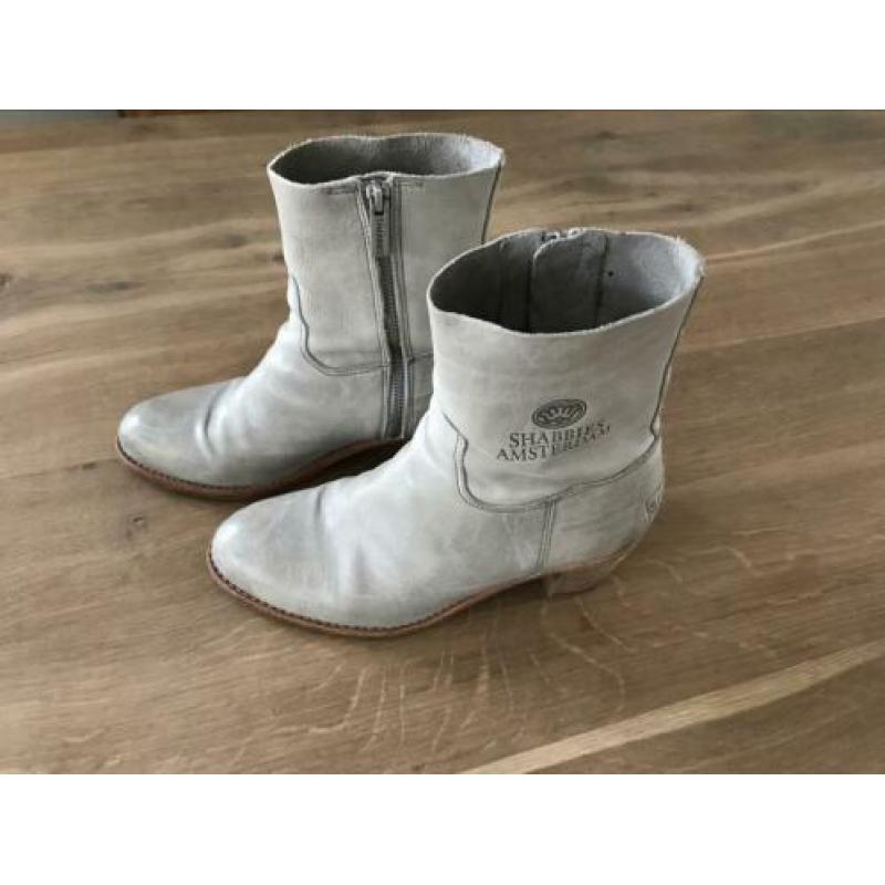 Toffe Shabbies Amsterdam laarzen grijs maat 39