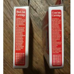 10 cartridges Brother printer inktjet LC-970BK en kleuren