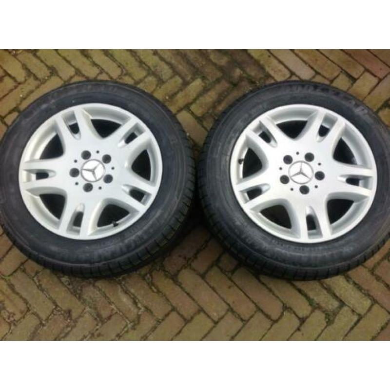 16 inch lichtmetalen velgen met banden voor E Mercedes