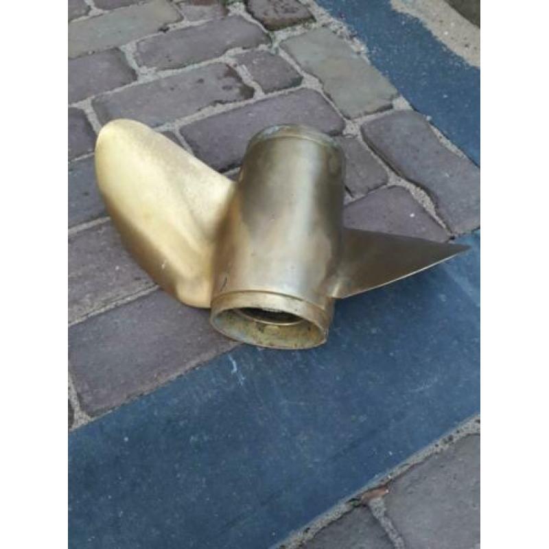 Bronzen propeller schroef vintage NIEUW