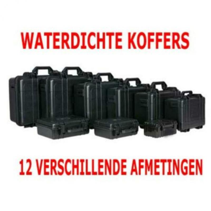 Waterdichte koffers diverse maten