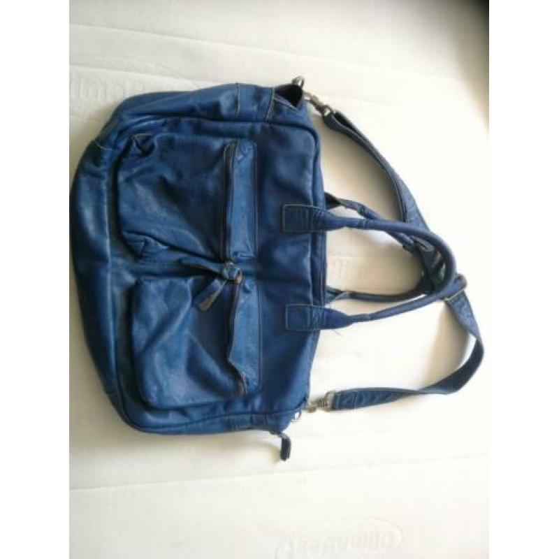 cowboy's bag blauw Large