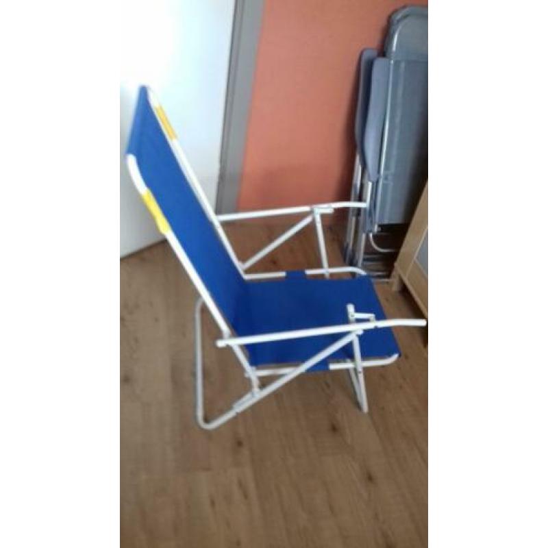 Nieuw in de verpakking 2 strand- ,campingstoelen