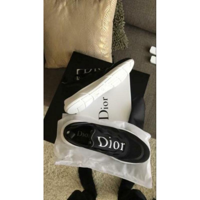 Nieuwe CHRISTIAN DIOR B21 NEO SNEAKERS ZWART maat 43