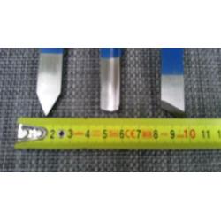 Set met 3 houtdraaibank beitels / gutsen - - nieuw - -