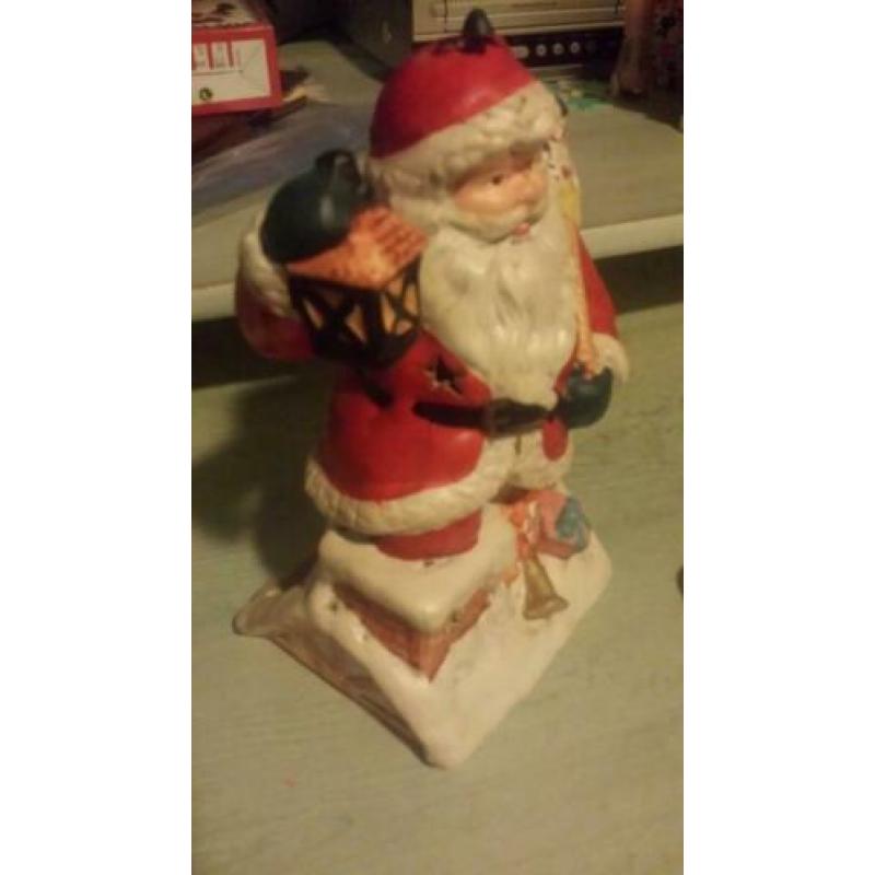 Kerstman groot keramiek