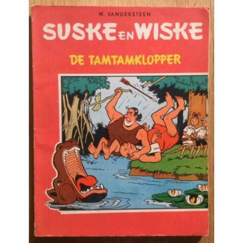 Suske en Wiske de tamtamklopper nr.10 1964 1e druk heruitgav
