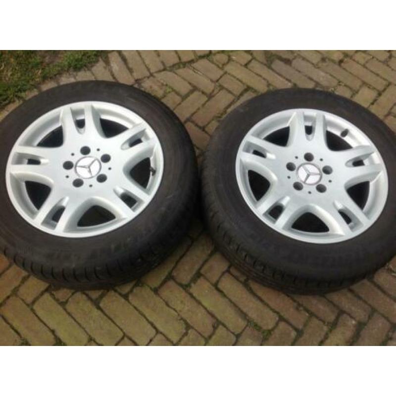 16 inch lichtmetalen velgen met banden voor E Mercedes
