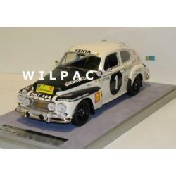 Volvo. PV544 Kattenrug. RAC rally 1964 van Trana en. Thermae