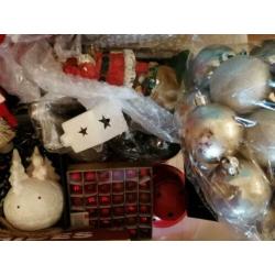 Rommelmarkt kerstspullen, van alles, zie foto's