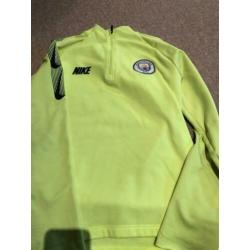Manchester city nike drilltop maat 137-147 cm maat m