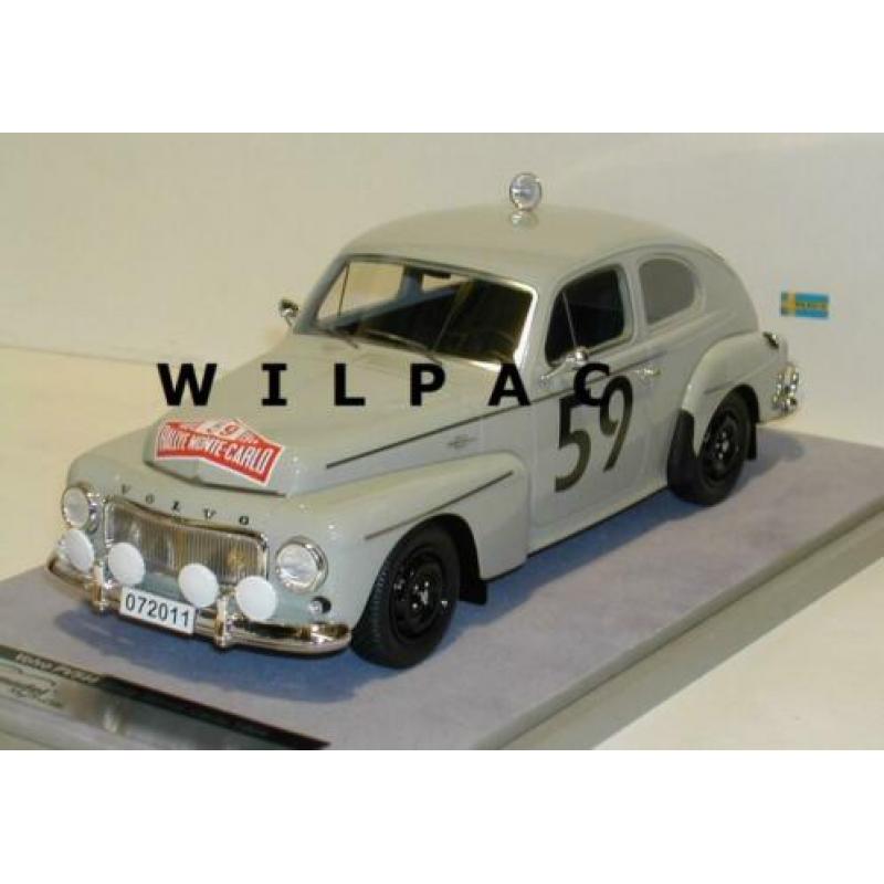 Volvo. PV544 Kattenrug. RAC rally 1964 van Trana en. Thermae