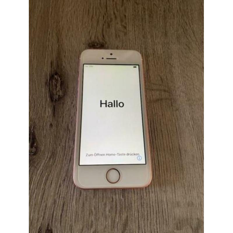 iPhone SE rose gold 16gb